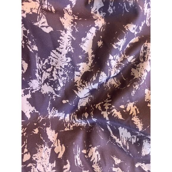 Nike One Women's High-Waisted 7/8 Printed Leggings Purple XL FZ3229-509 NEW - Picture 6 of 6